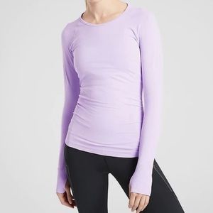 Athleta Speedlight Top Wispy Lilac